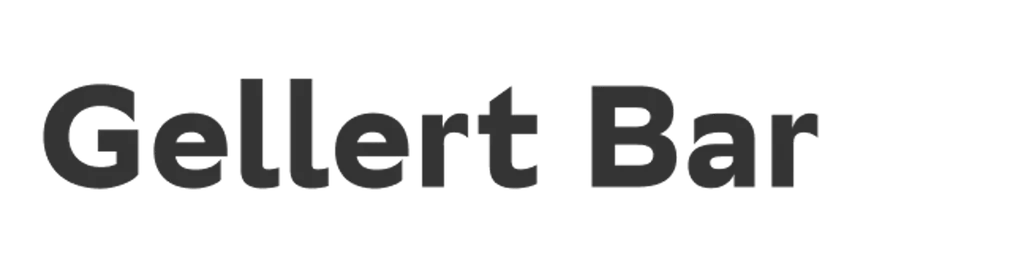 Gellert Bar