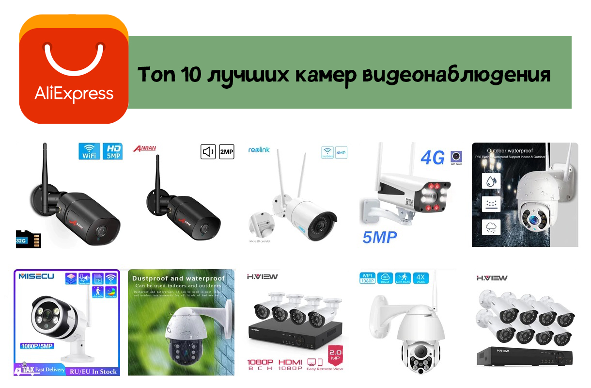 The best CCTV cameras from Aliexpress